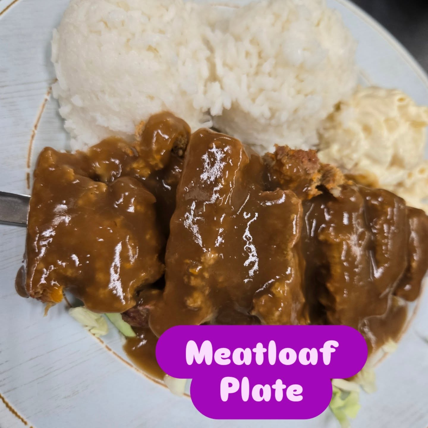 Meatloaf
Plate