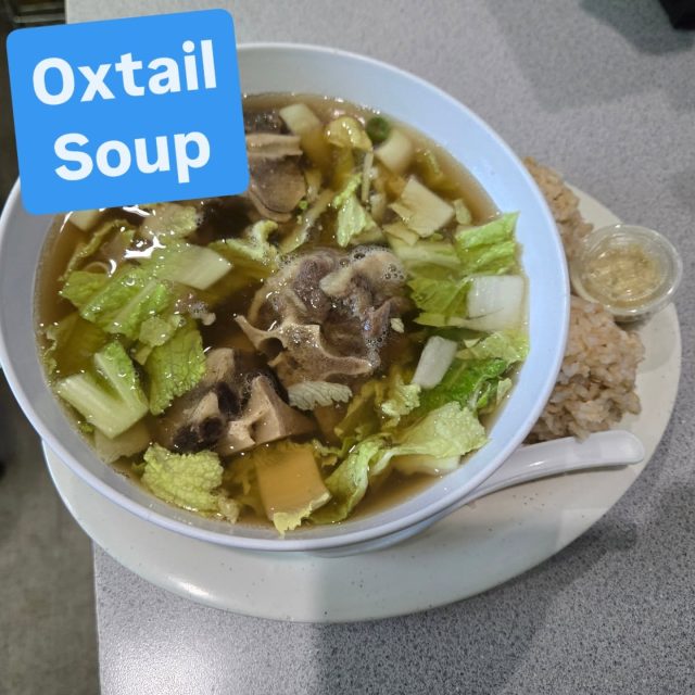 Oxtail
Soup