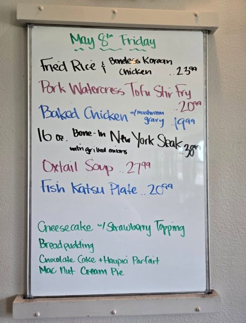 Friday Specials