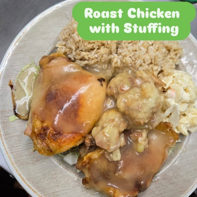 Roast Chicken 
with Stuffing