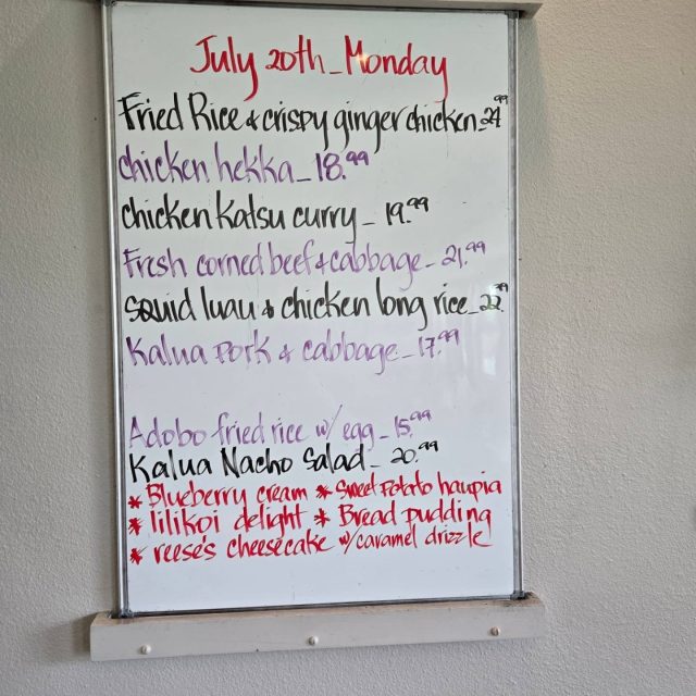 Monday Specials
