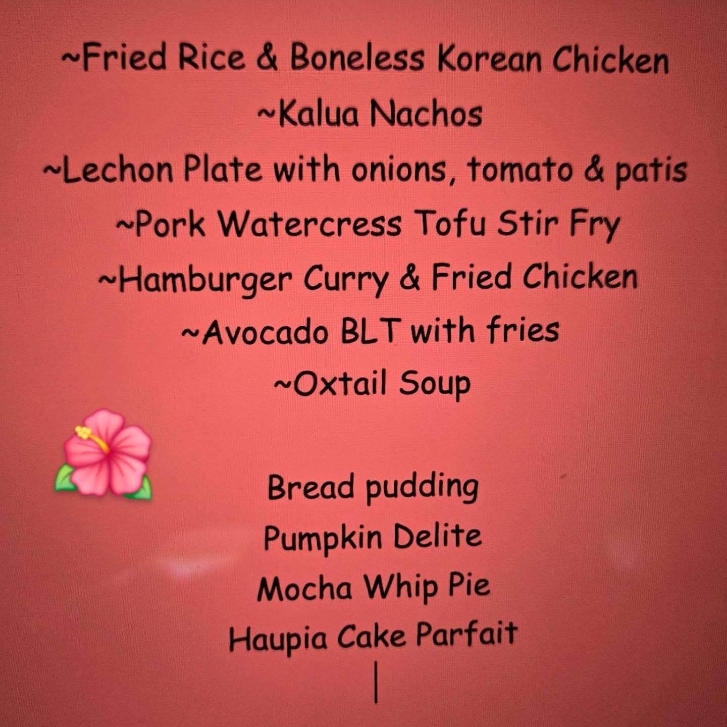 Saturday Specials