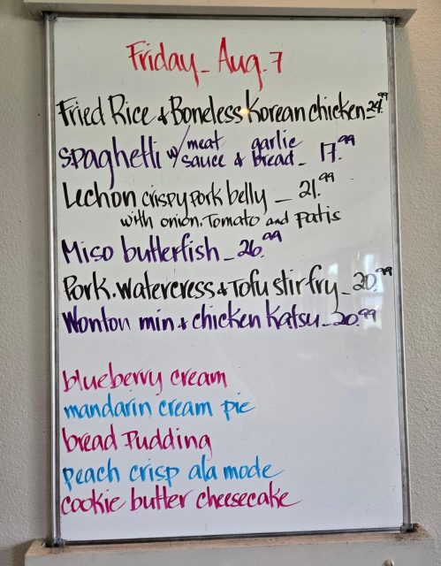 Friday Specials