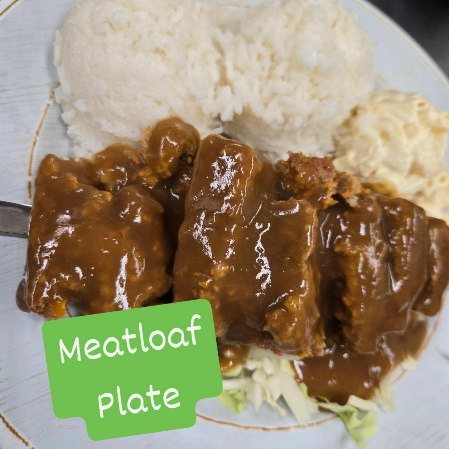 Meatloaf
Plate