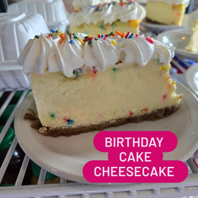 BIRTHDAY
CAKE
CHEESECAKE