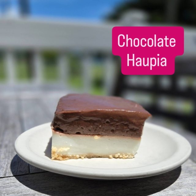 Chocolate
Haupia