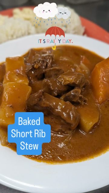 Baked
Short Rib
Stew